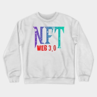 Nft web 3.0 Crypto Art Crewneck Sweatshirt